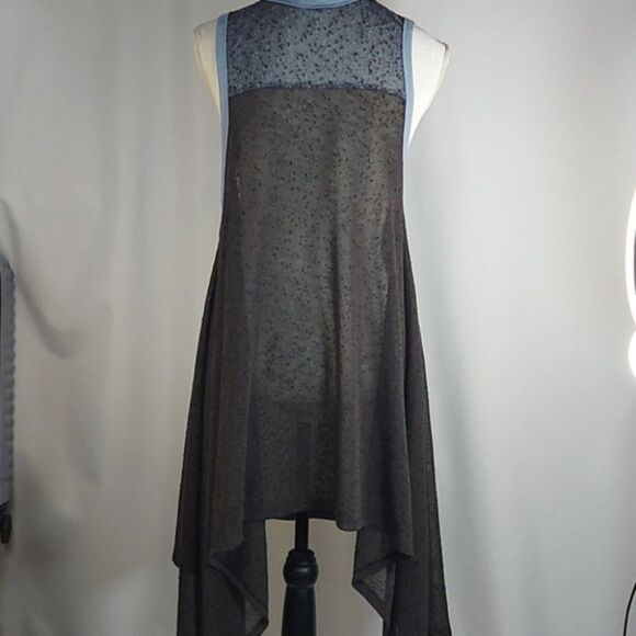 Free People We The Free Trapeese Sleeveless Cotton Blend Dress S (Bx24) - Picture 6 of 11